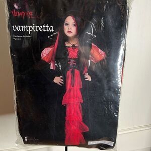Fun World Vampire Girls Vampiretta Costume New Size Large
